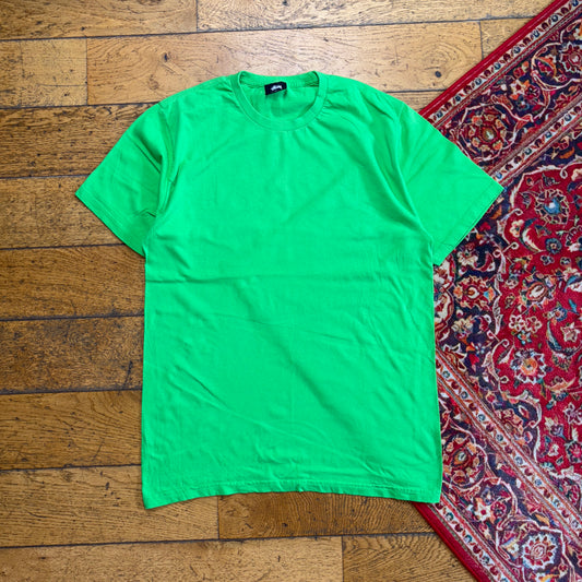 Vintage Stussy Green T-Shirt - XS