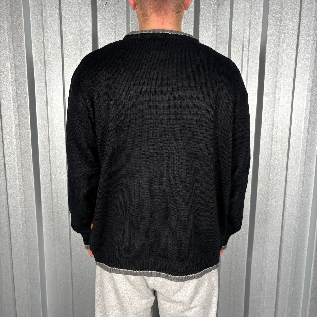 Diss y2K Biggie Smalls Inspired Hip Hop Knit Jumper - XL
