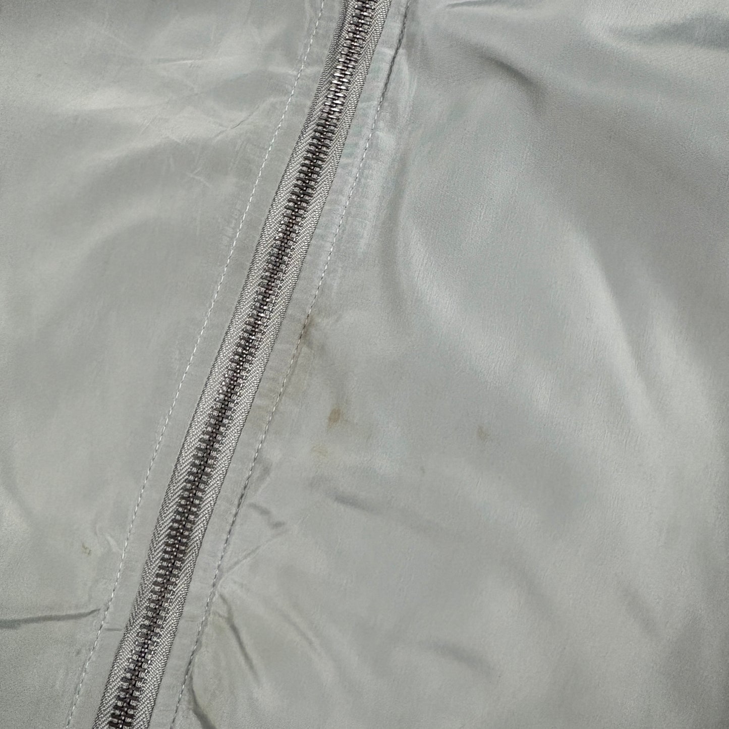 Vintage Grey MA-1 Bomber Jacket - M