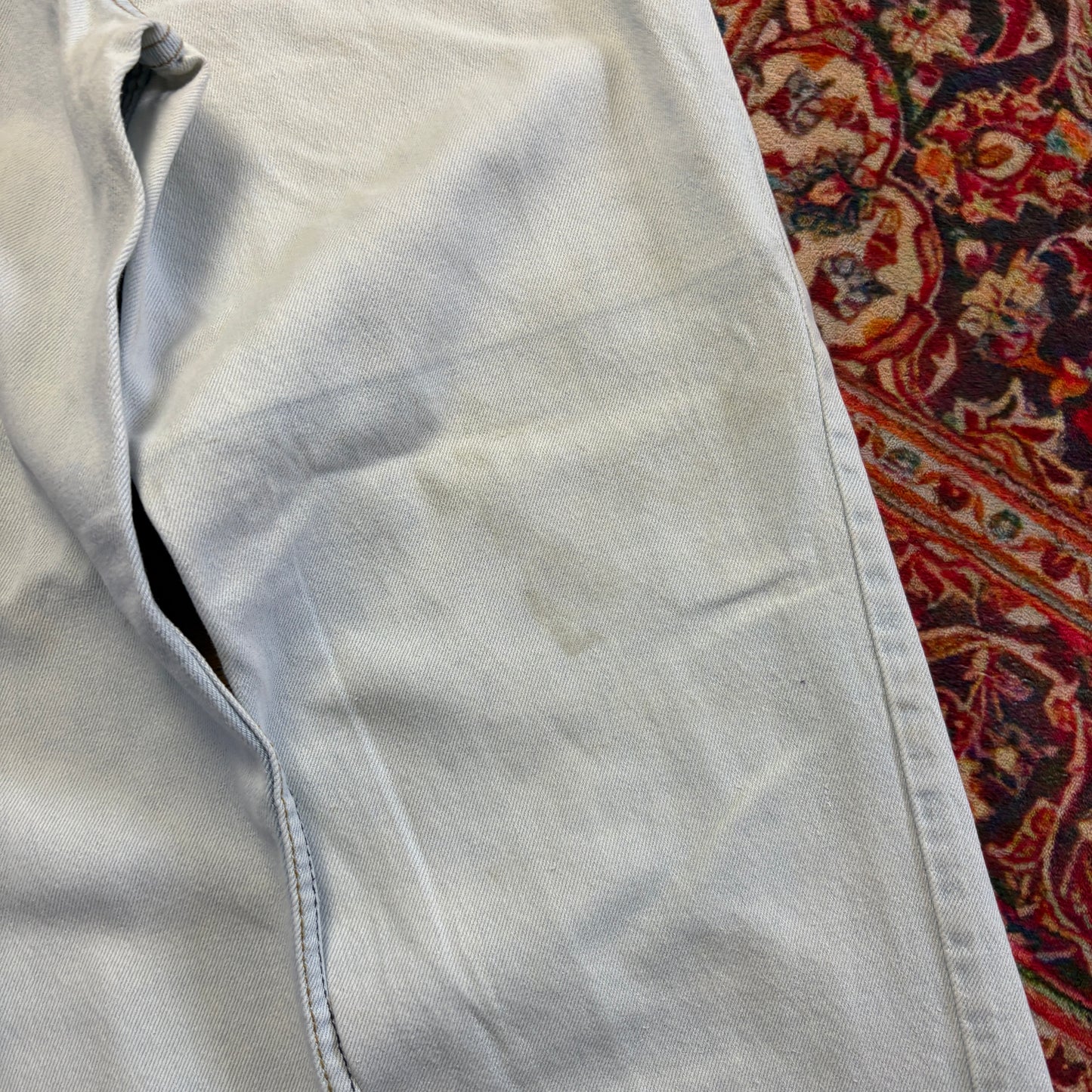 Vintage Levis 501 Straight Blue Denim Jeans - 30S