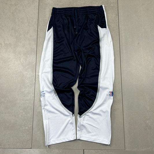 Vintage NBA Navy Baggy Tracksuit Sweatpants Track Pants Bottoms - M