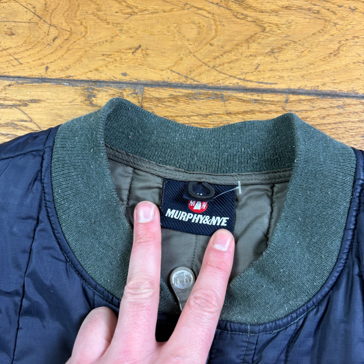 Vintage Murphy Nye Navy Puffer M65 Liner Jacket - L
