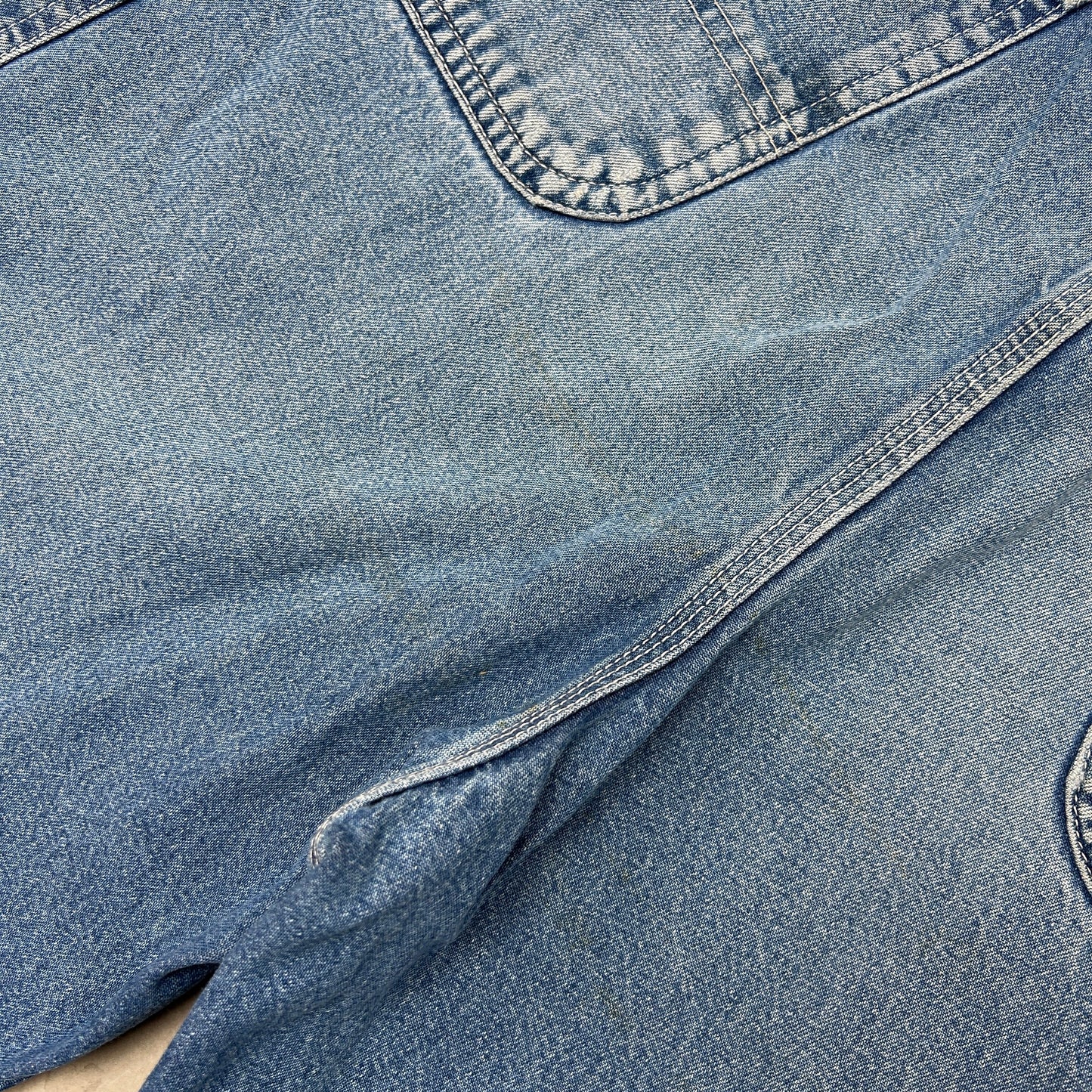 Vintage Carhartt Workwear Baggy Blue Carpenter Shorts - 38