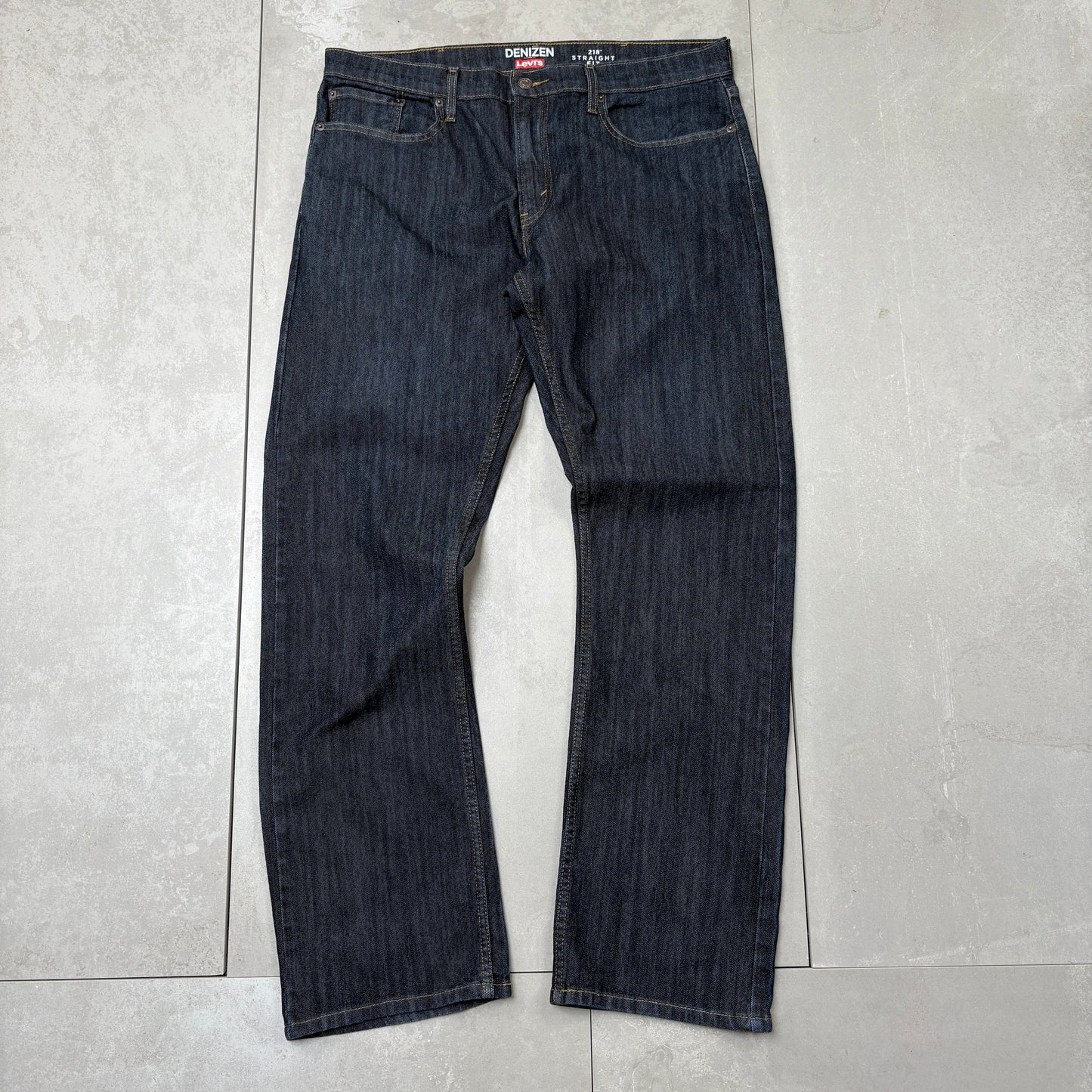 Vintage Levis Straight Blue Denim Jeans - 38