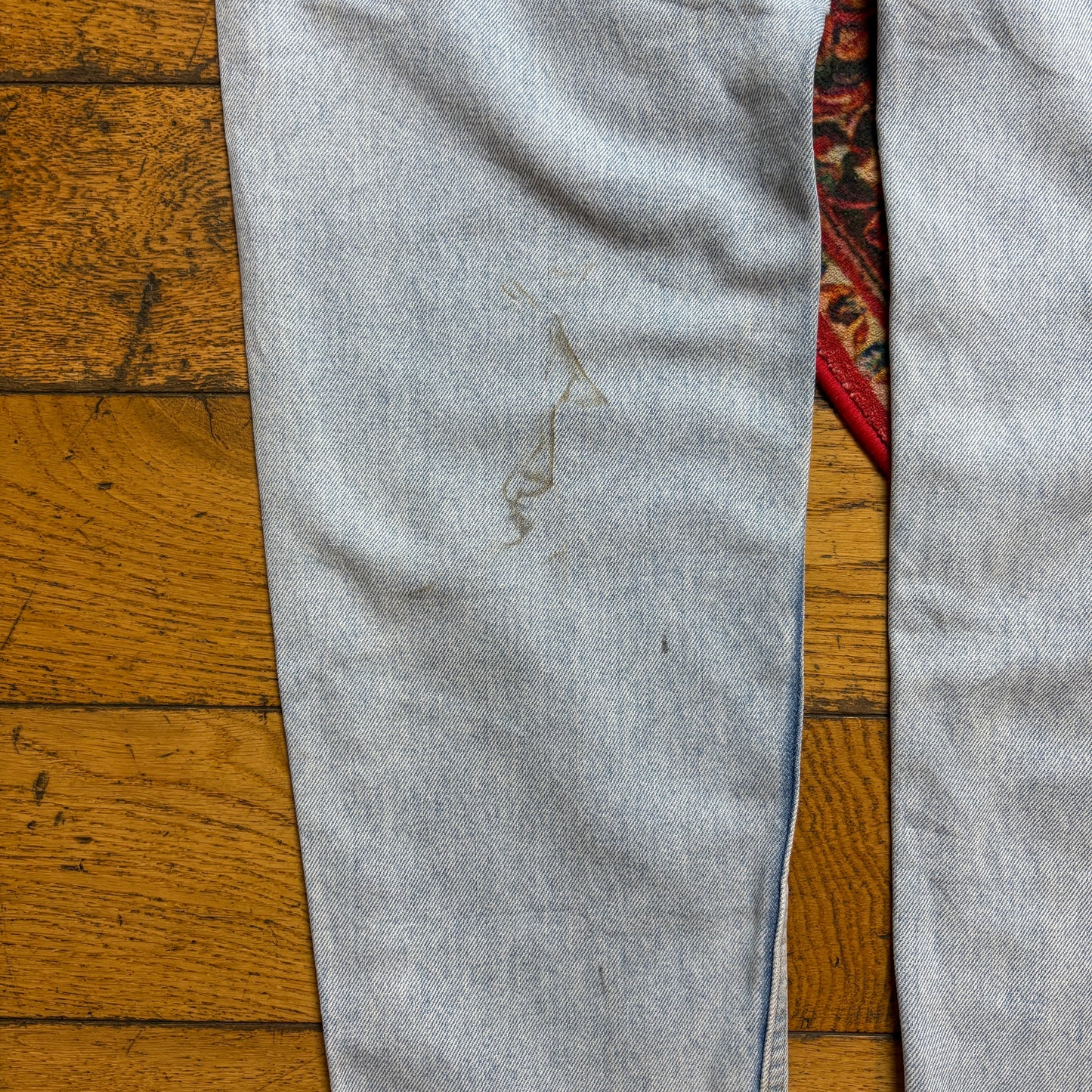 Vintage Levis 550 Womens Baggy Tapered Blue Denim Jeans - Size 10