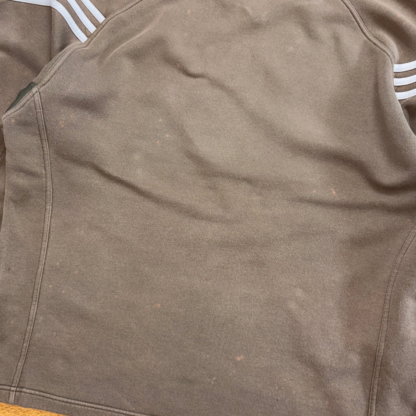 Vintage 90s Adidas Brown Embroidered Sweatshirt - XL