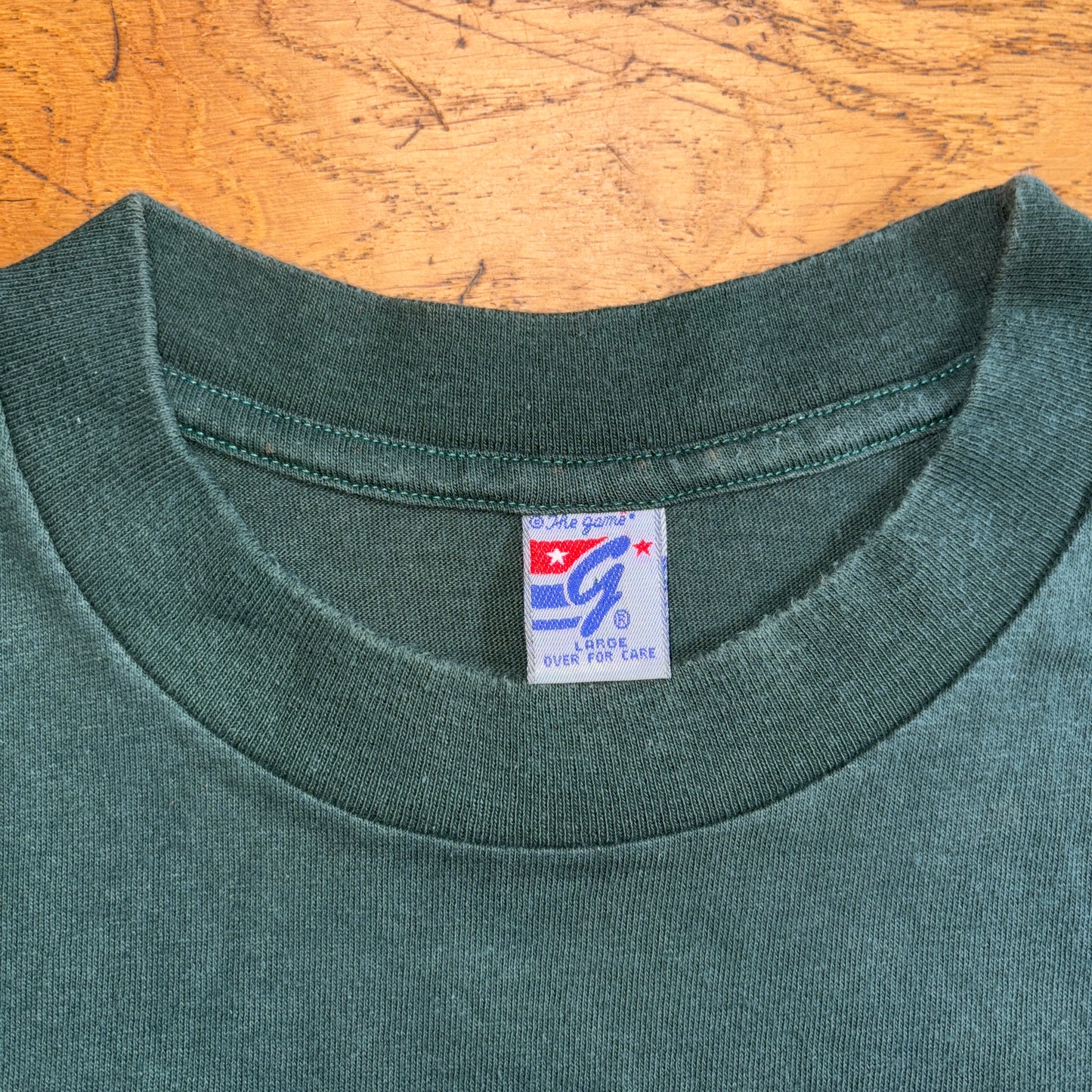 Vintage 90s Miami Hurricanes Single Stitch NFL Green Graphic T-Shirt - S