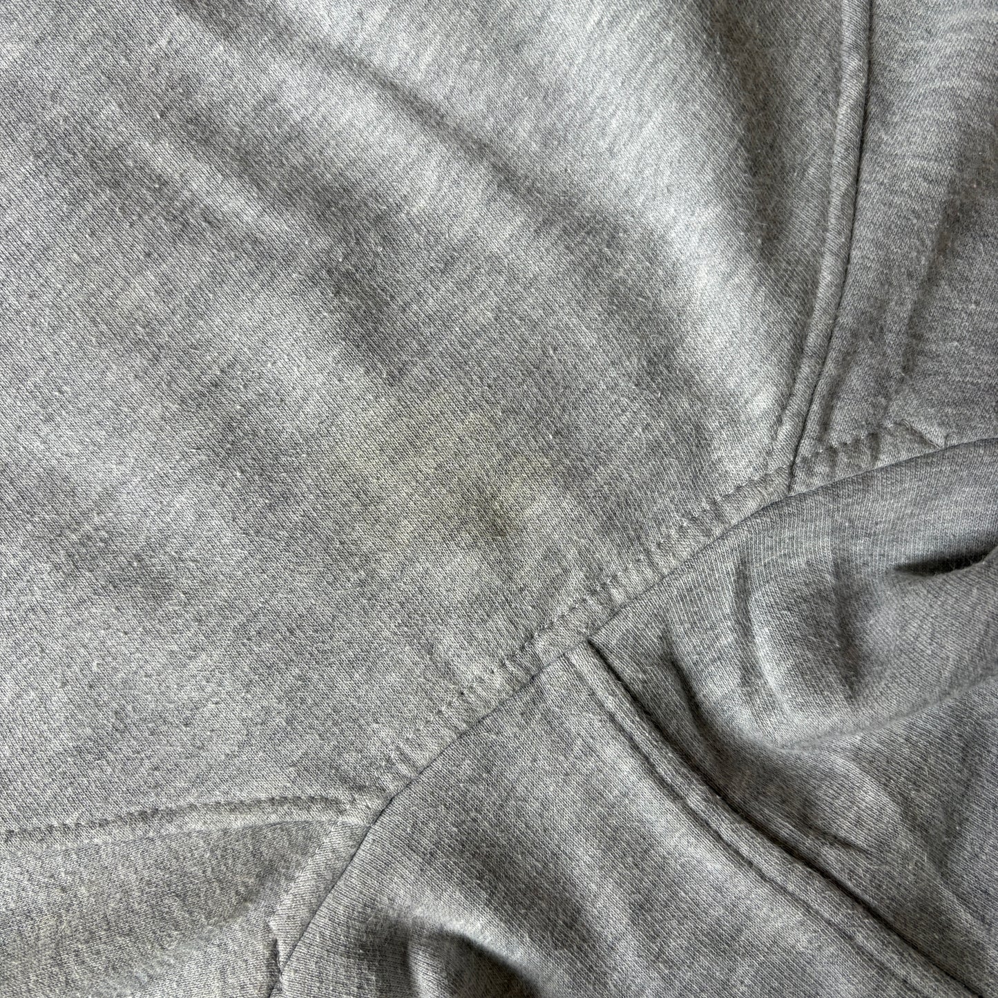 Vintage Nike Swoosh Grey Y2K Silver Tag Hoodie Embroidered Sweatshirt - XL