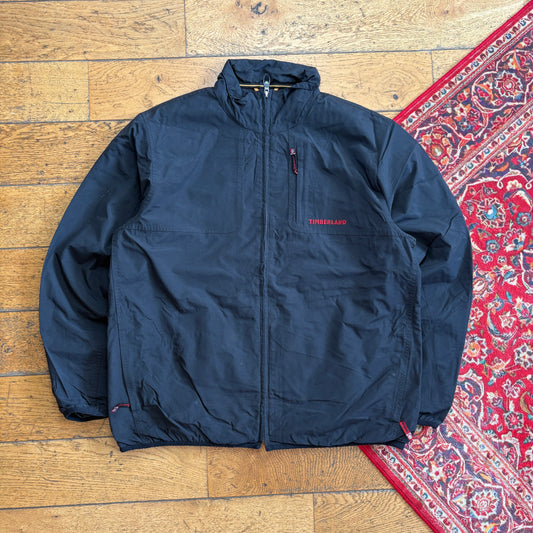 Vintage Timberland Black Weathergear Lightweight Jacket - L