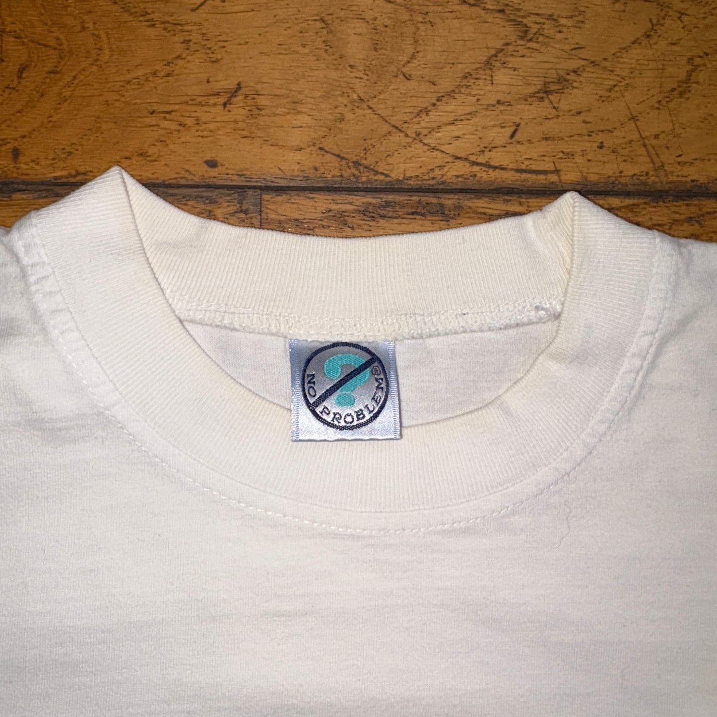 Vintage 90s Dog Golf Funny White Single Stitch Graphic T-Shirt - S