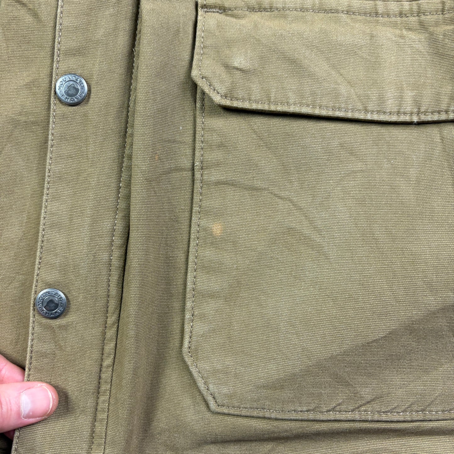 Vintage Brown Gilet Vest Workwear Carhartt Style Jacket - S