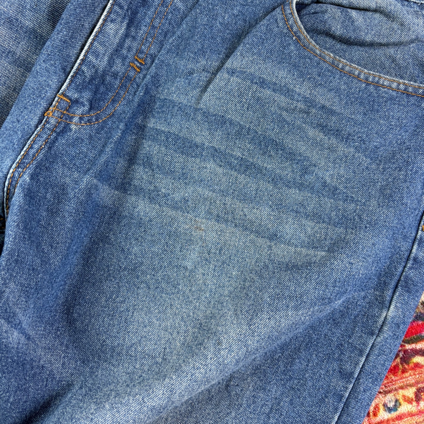 Vintage Rocawear Blue Embroidered Y2K Hip Hop Baggy Jeans - 40