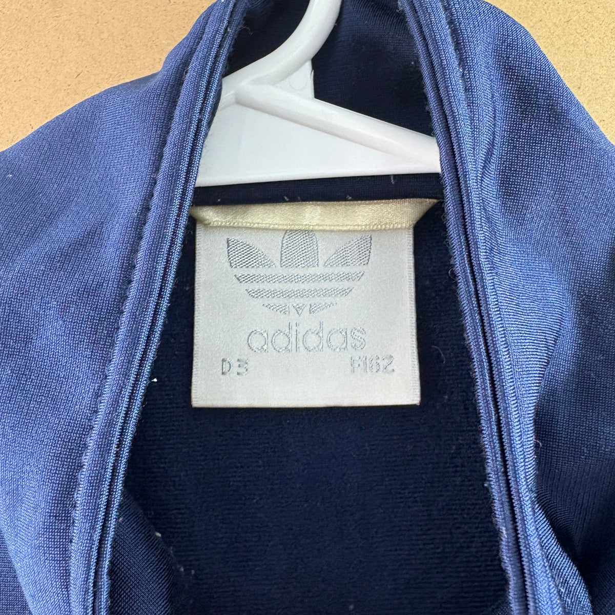 Vintage Adidas 90s Navy Tracksuit Track Jacket - S
