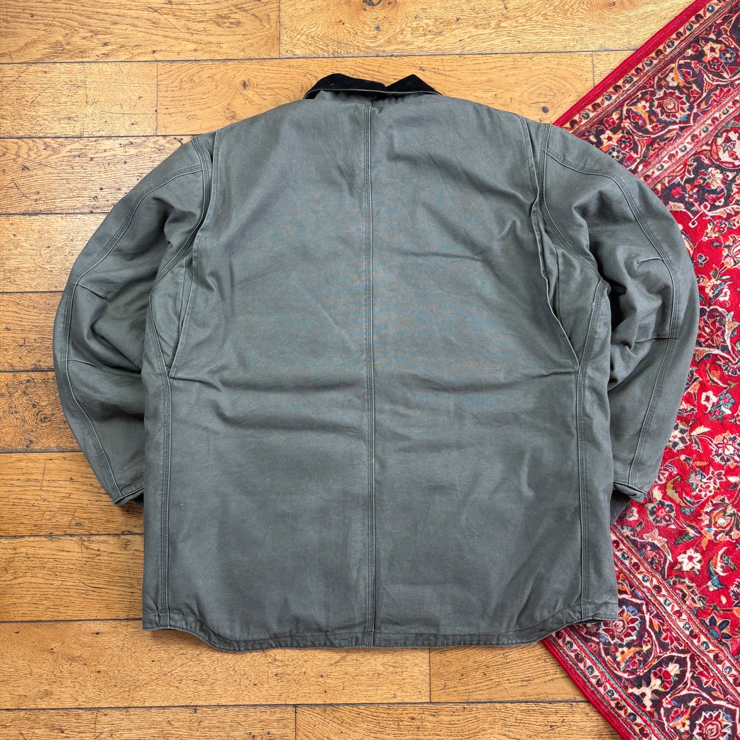 Vintage Workwear Chore Green Heavyweight Detroit Jacket - XL