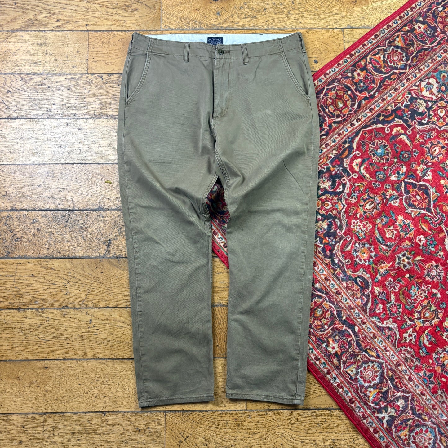 Vintage Levis Straight Khaki Chinos - 36