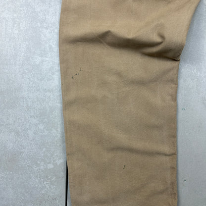 Vintage Carhartt Brown Workwear Carpenter Baggy Trousers - 36