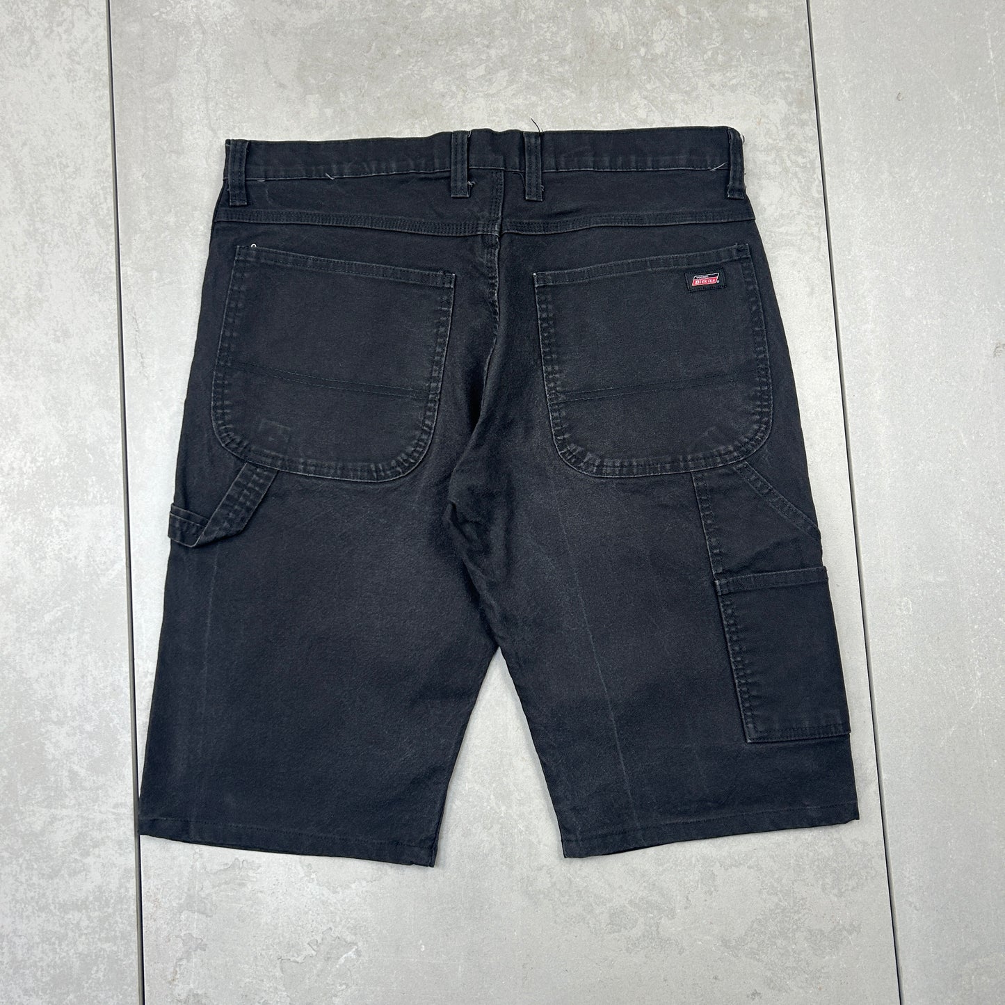 Vintage Dickies Workwear Carpenter Black Shorts - 32