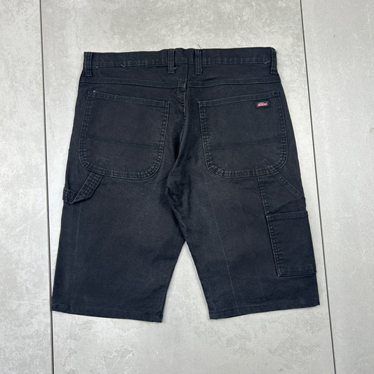 Vintage Dickies Workwear Carpenter Black Shorts - 32