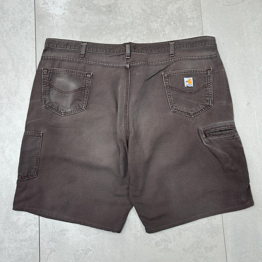Vintage Carhartt Workwear Baggy Brown Carpenter Shorts - 48