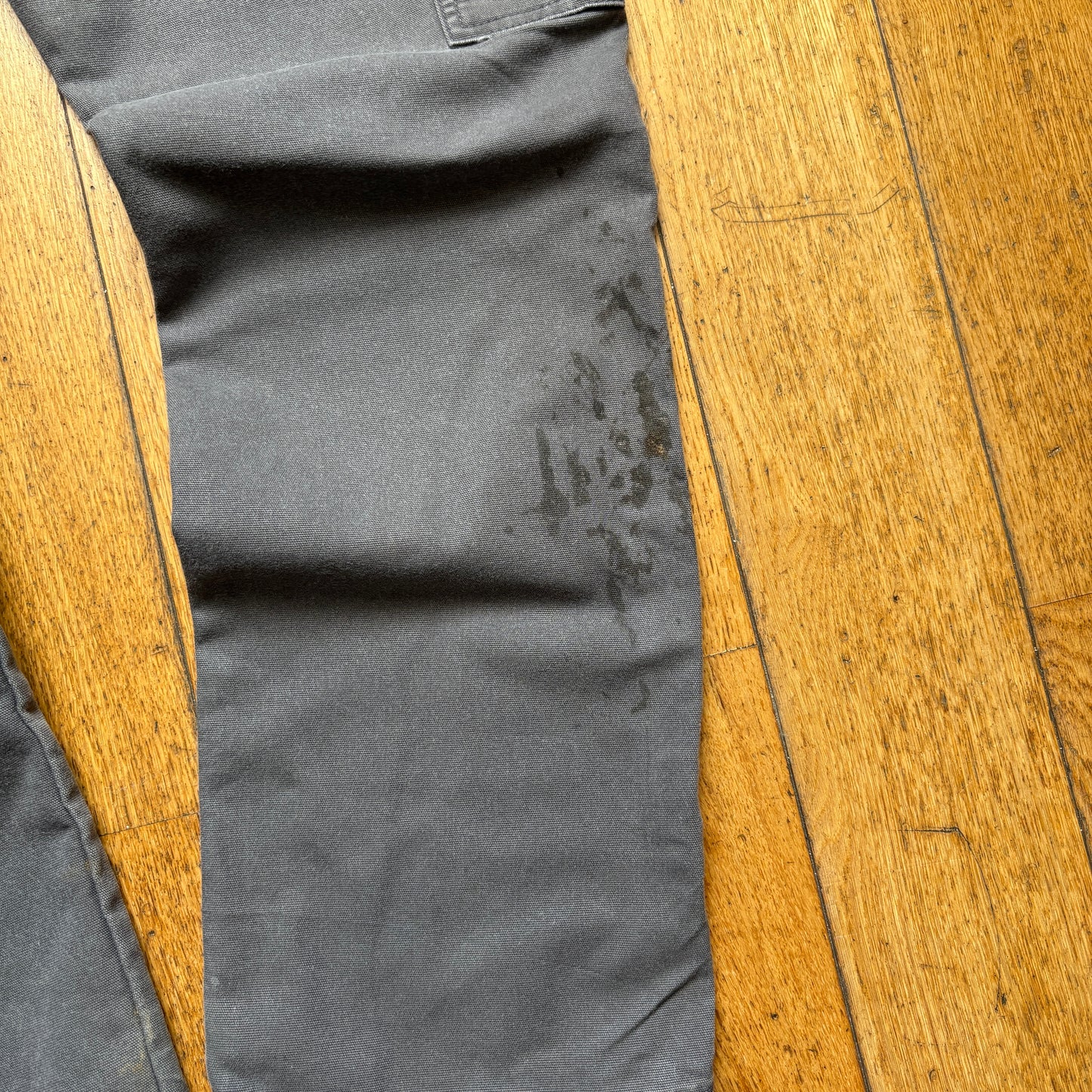 Vintage Dickies Workwear Carpenter Grey Trousers - 34