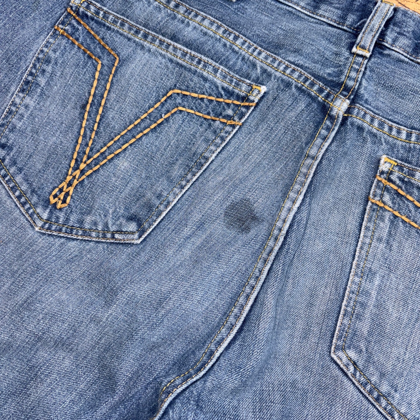 Vintage Ecko Unltd Blue Embroidered Y2K Hip Hop Baggy Jeans Shorts Jorts - 44