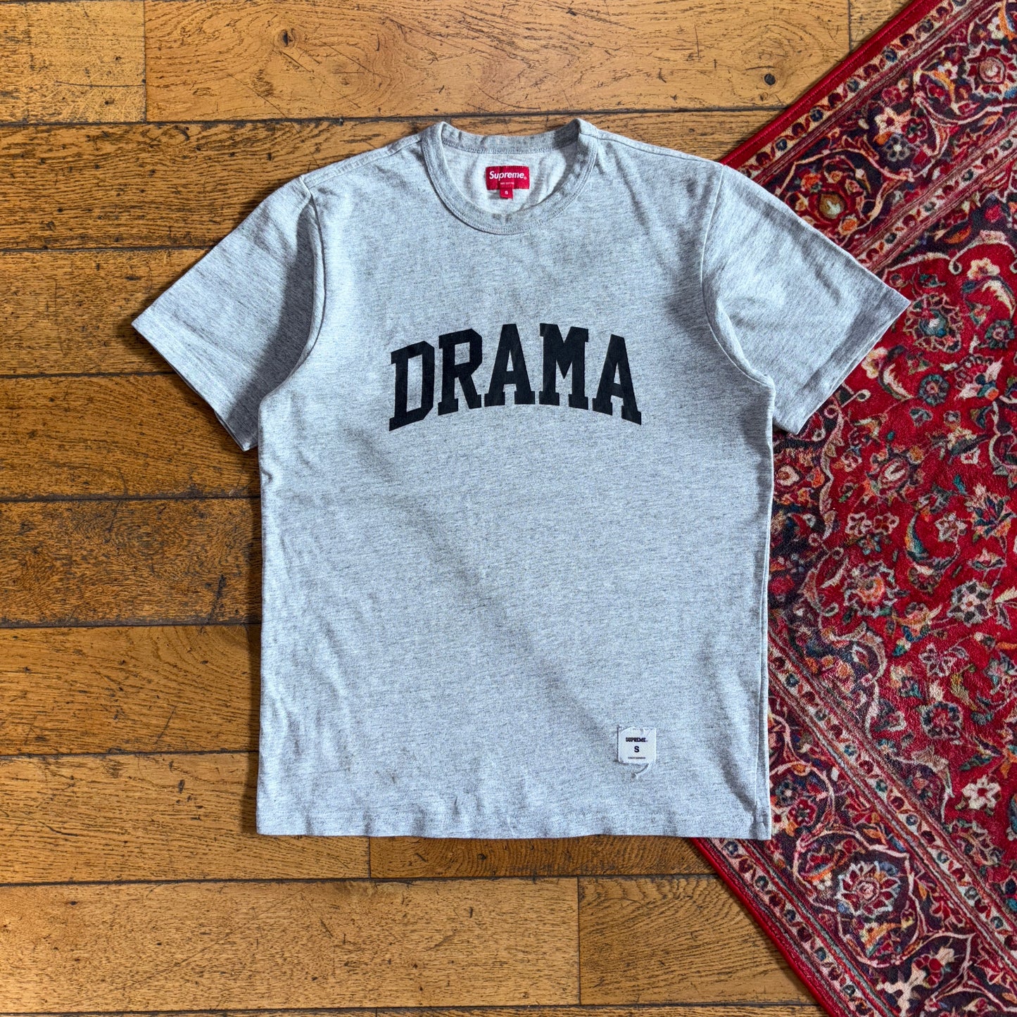 Vintage Supreme Grey Graphic T-Shirt - S