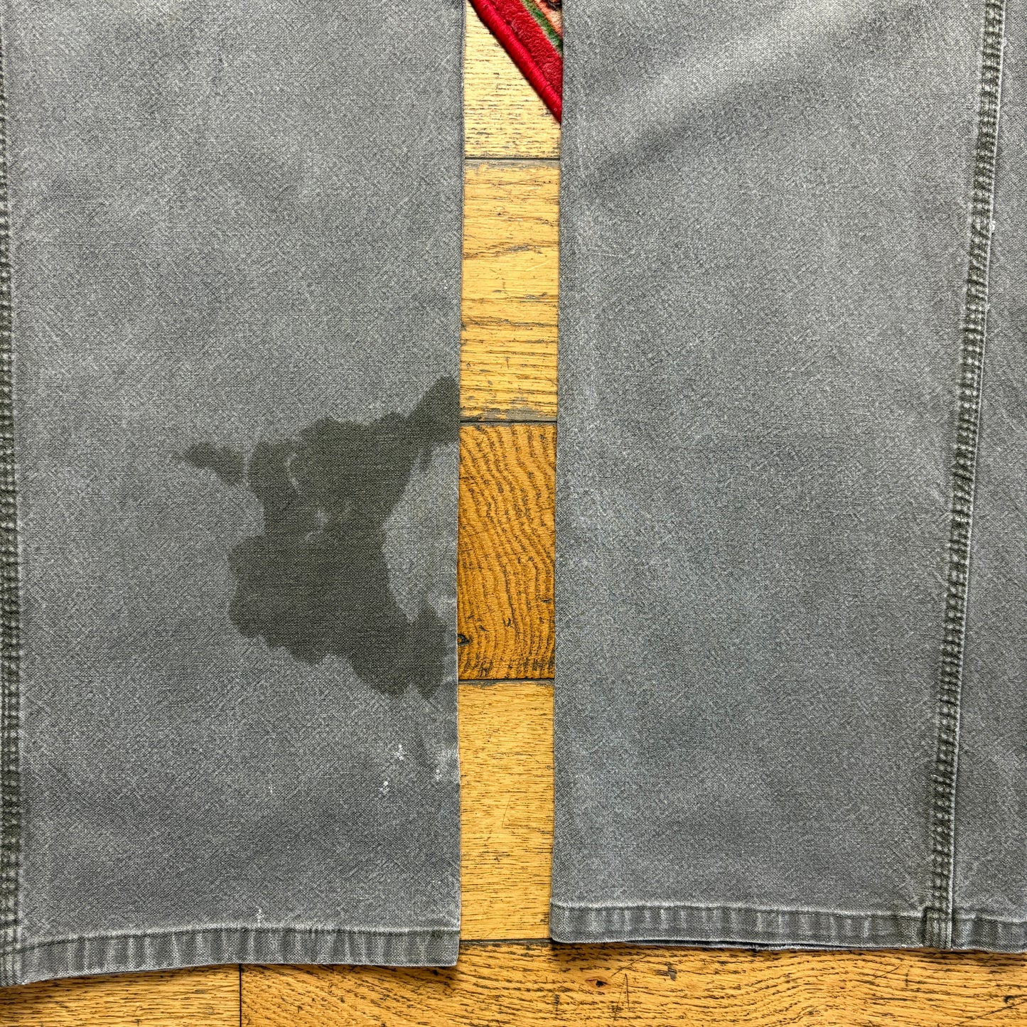 Vintage Dickies Workwear Carpenter Grey Baggy Trousers - 40R