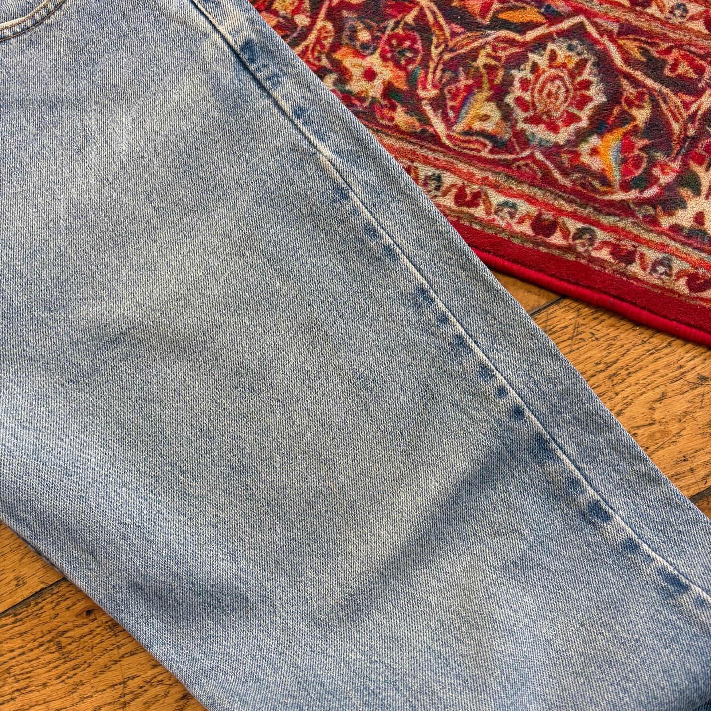Vintage Levis 505 Straight Blue Denim Jeans - 33S