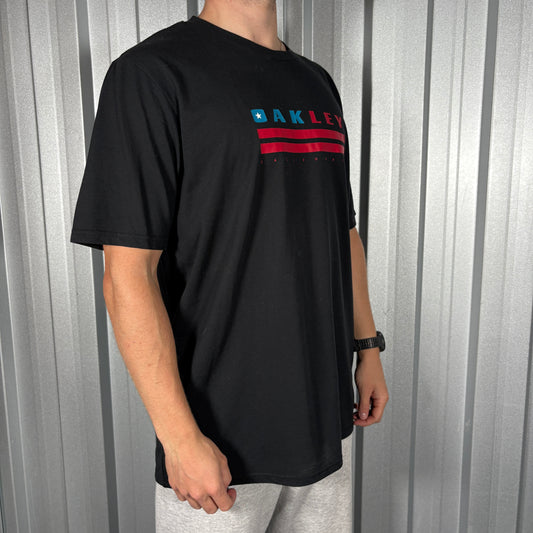 Oakley Black Graphic T Shirt - L