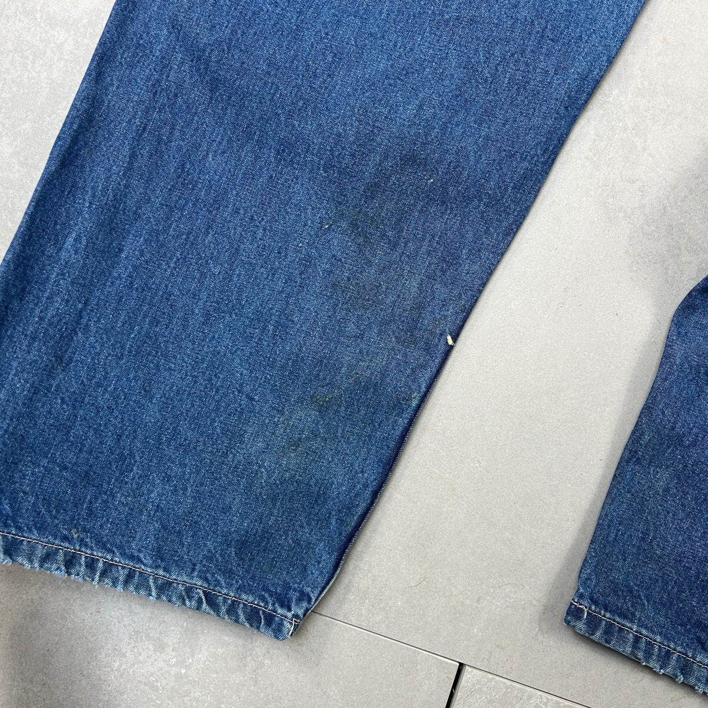 Vintage Carhartt Blue Workwear Carpenter Baggy Jeans - 40