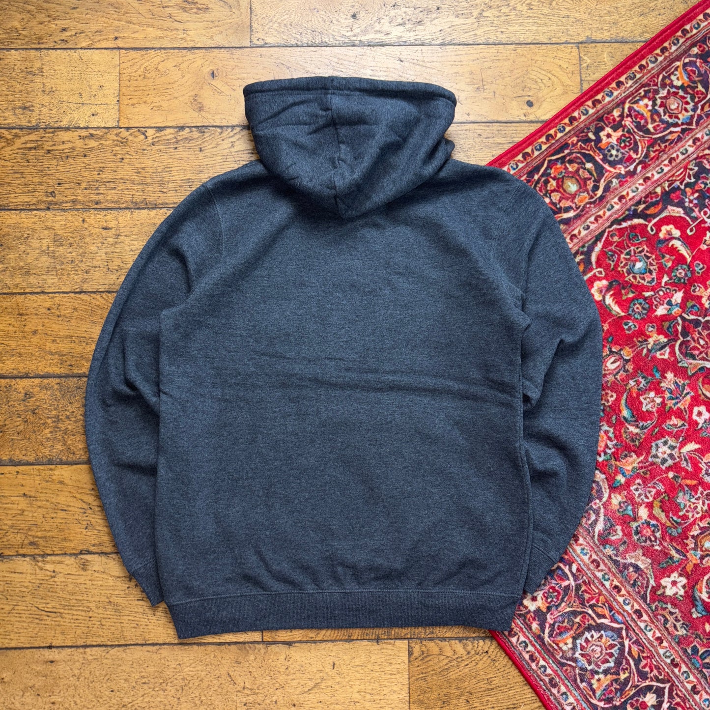Vintage Realtree Grey Camo Embroidered Hoodie Sweatshirt - S