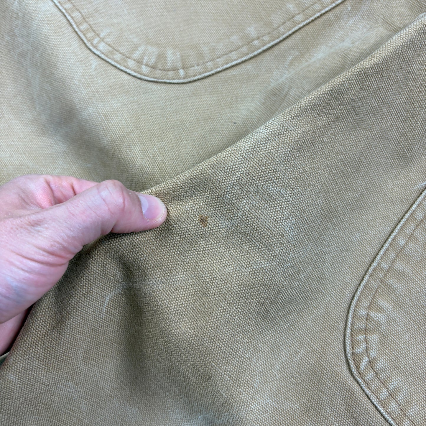Vintage Dickies Workwear Carpenter Brown Baggy Shorts - 36