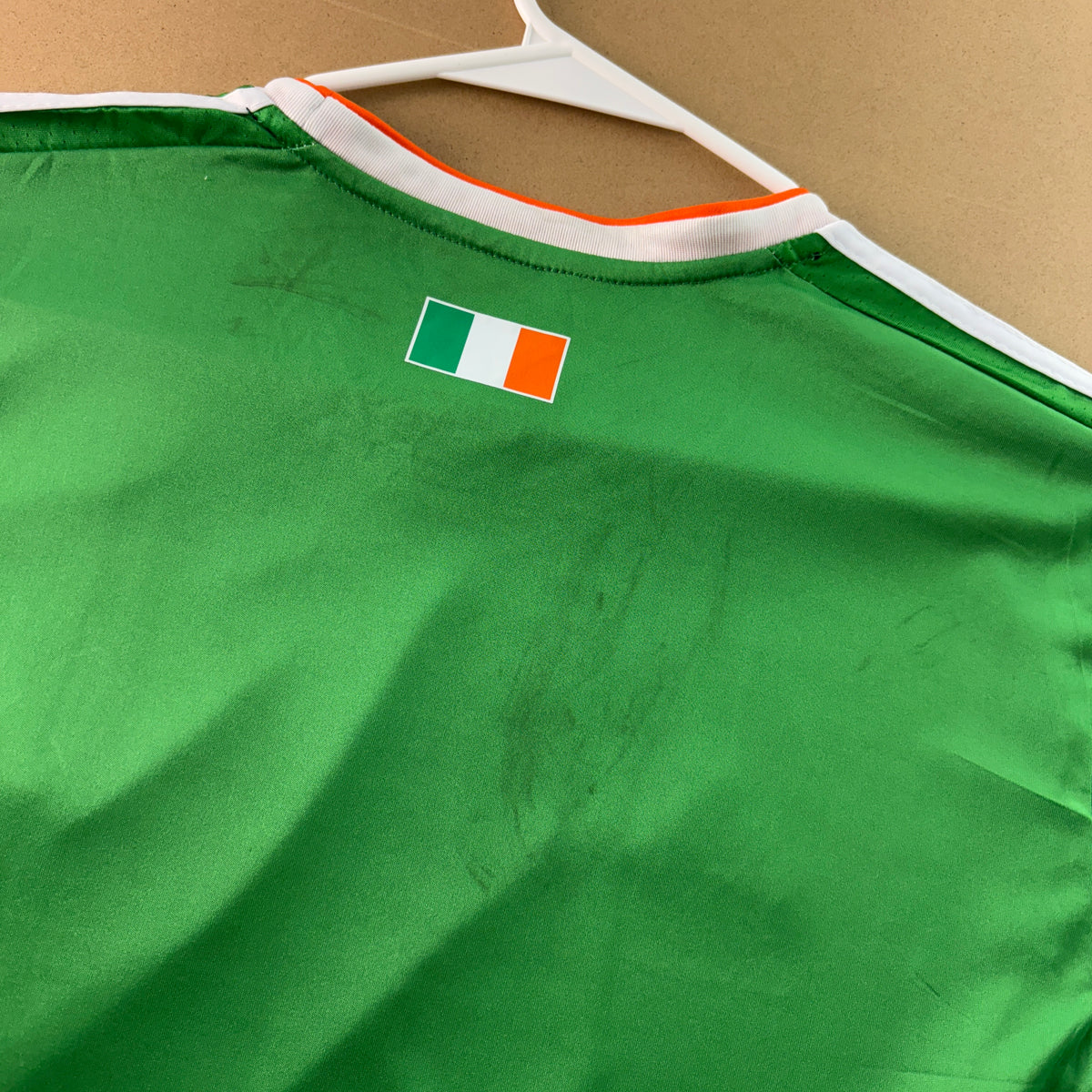 Ireland Green Adidas Football Shirt - S