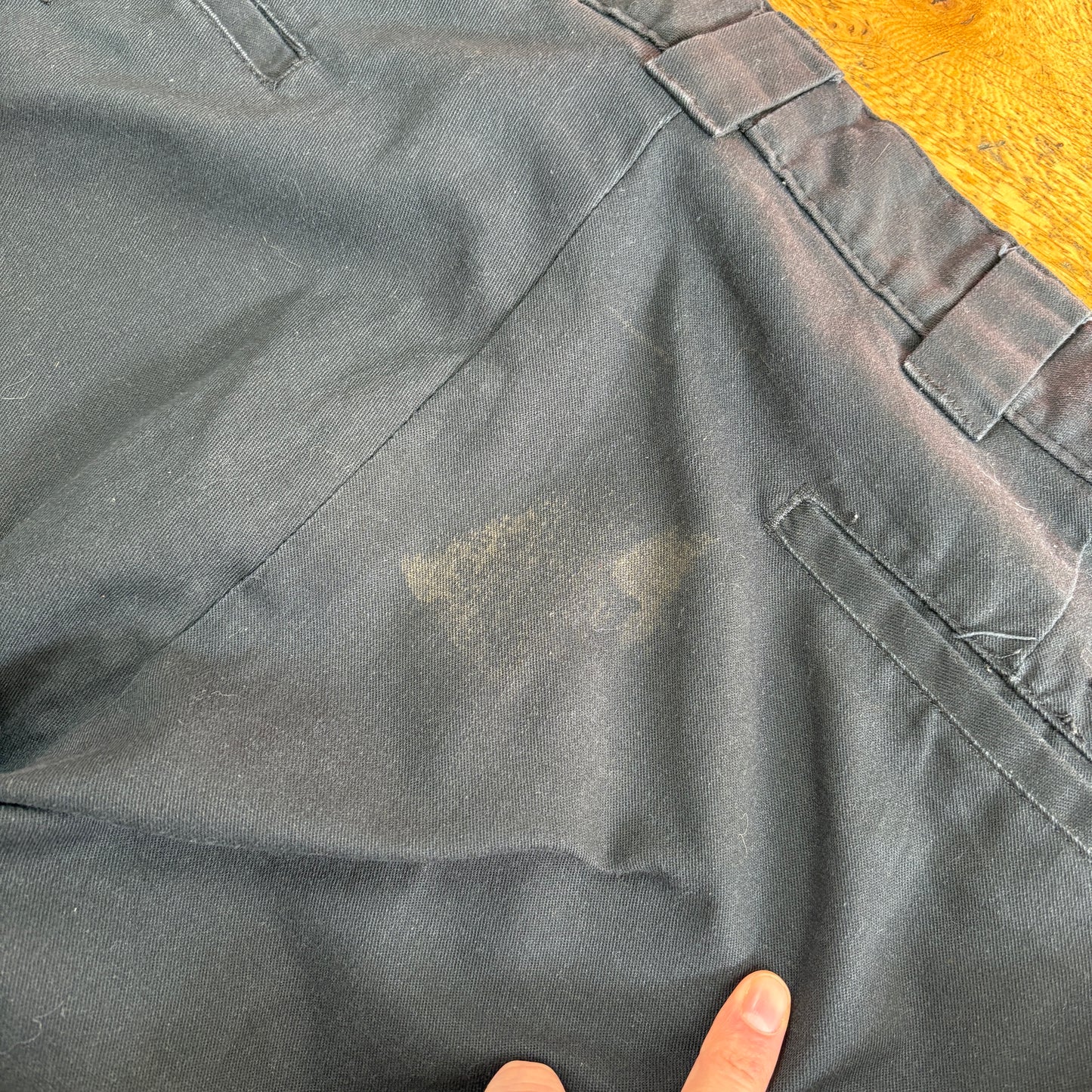 Vintage Dickies 874 Black Cargo Baggy Skate Trousers - 38