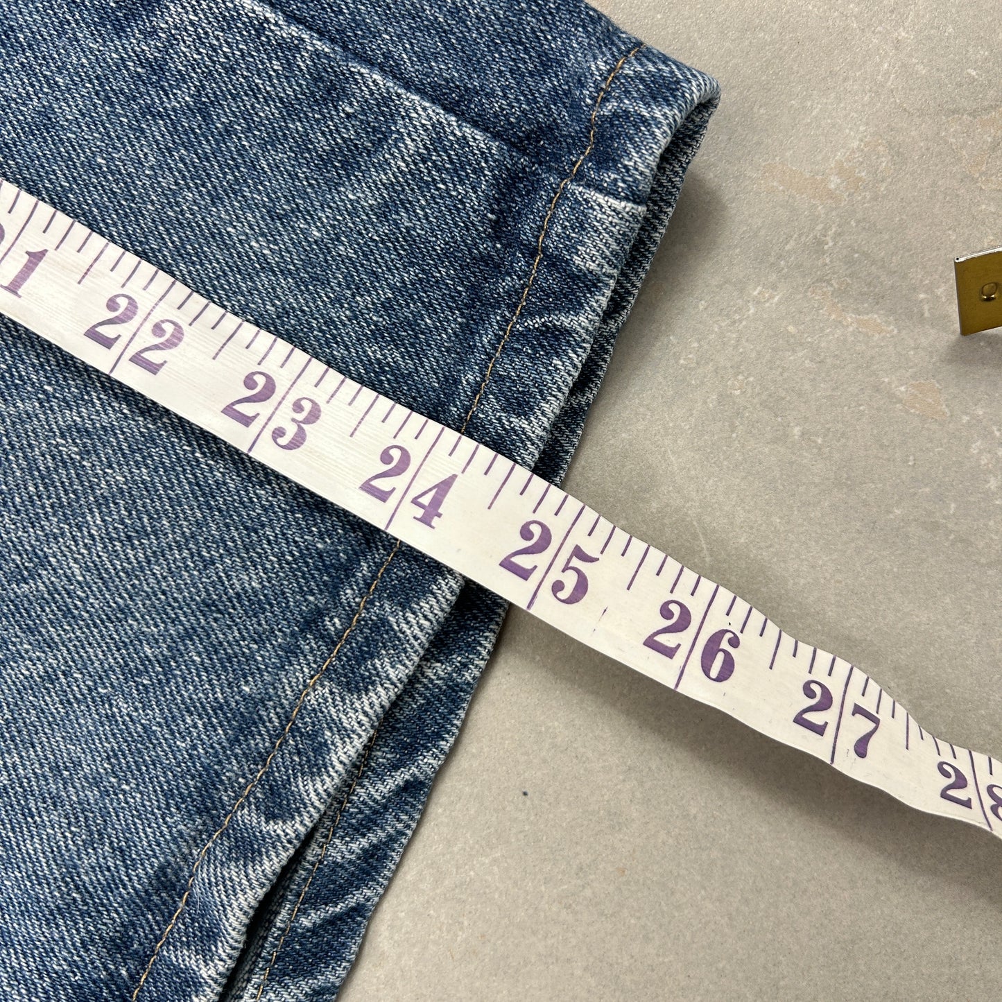 Vintage Wrangler Blue Denim Carpenter Baggy Shorts - 48