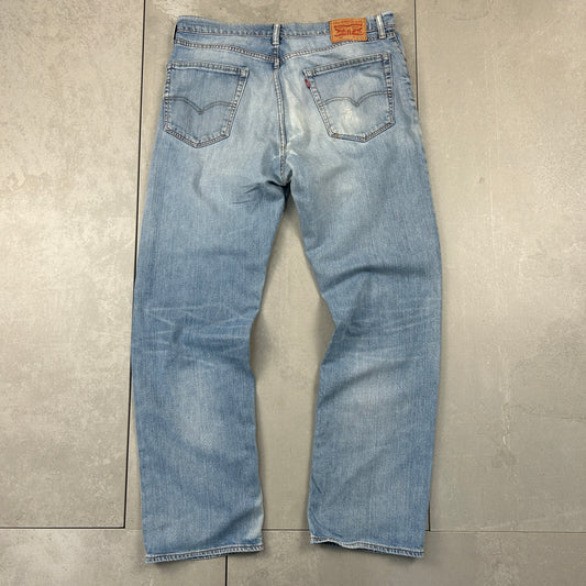 Vintage Levis 751 Straight Blue Denim Jeans - 38