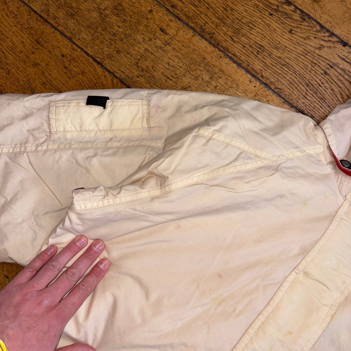 Vintage Quiksilver Ski Cream Snow Jacket Coat - M