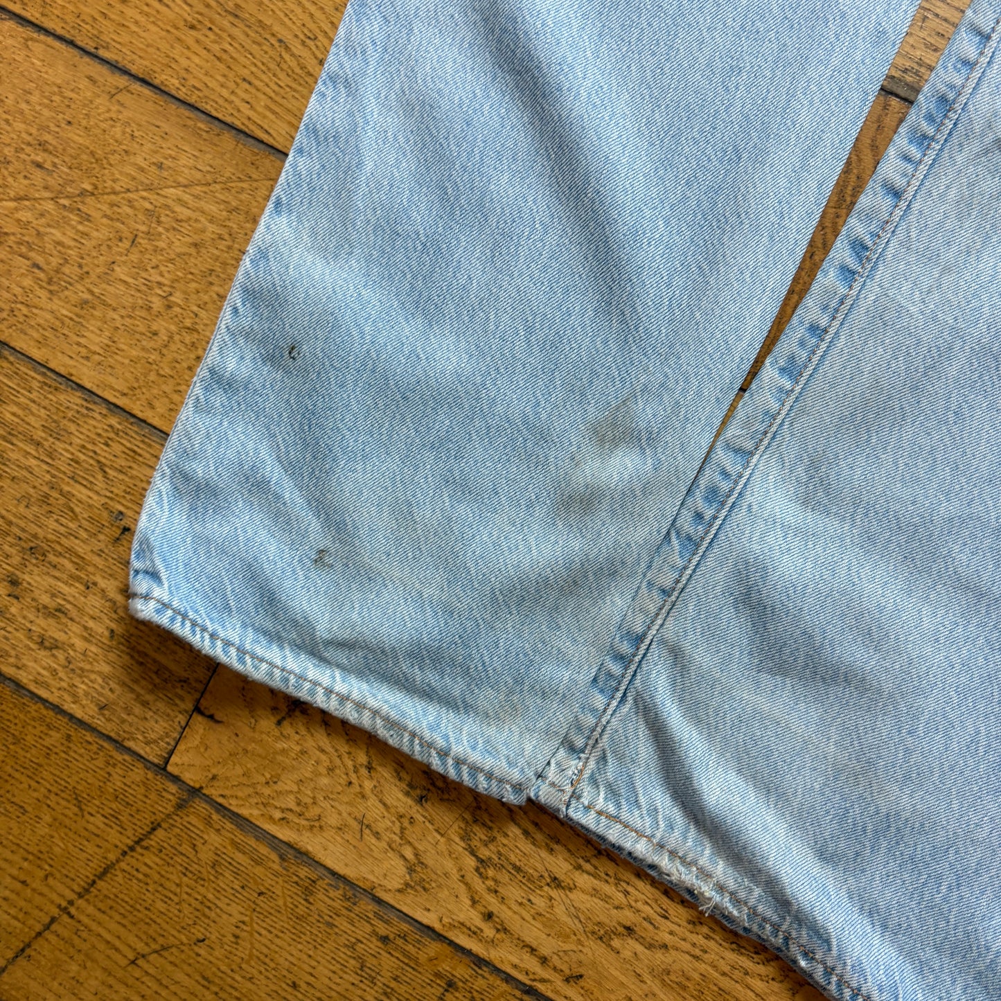 Vintage Levis 501 Straight Blue Denim Jeans - 30R