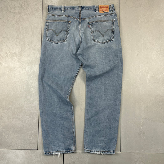 Vintage Levis 505 Straight Blue Denim Jeans - 40