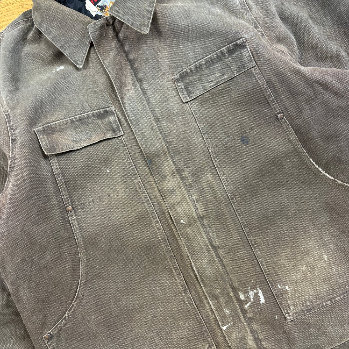 Vintage Workwear Chore Brown Heavyweight Detroit Jacket - XL