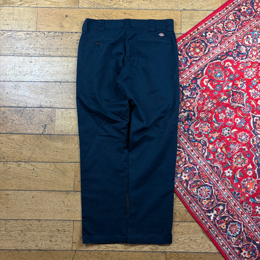 Vintage Dickies 874 Black Skate Trousers - 34