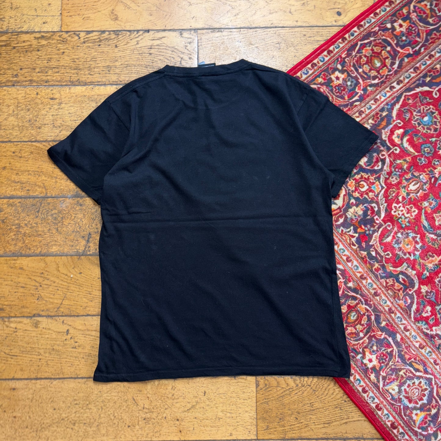 Vintage Thrasher Black Skate Graphic T-Shirt - S