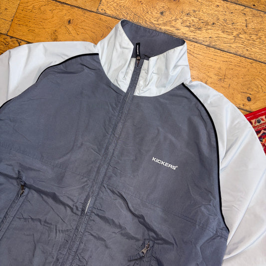 Vintage Kickers Grey Harrington Style Jacket - XL