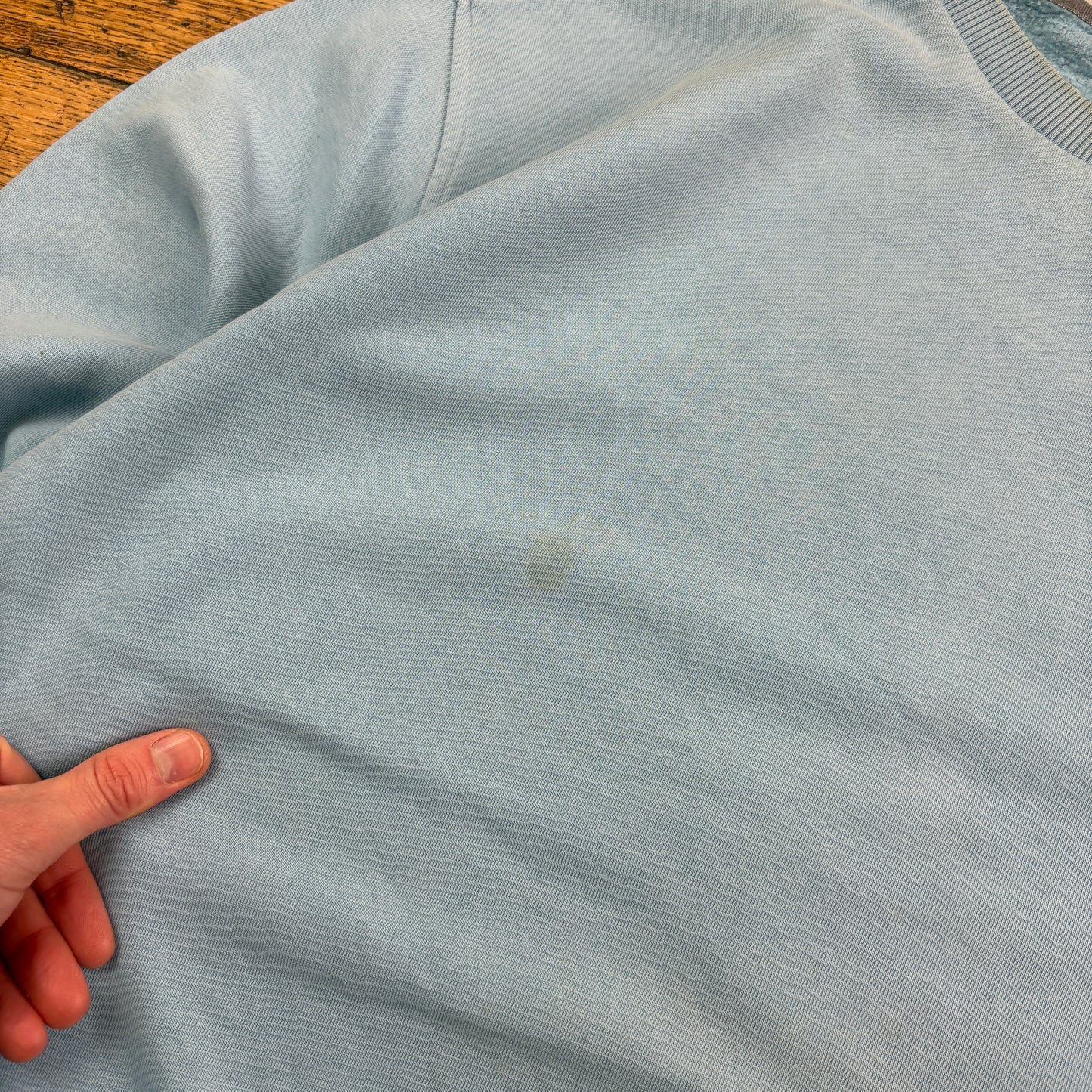 Vintage Nike Blue Y2K Embroidered Sweatshirt - XL