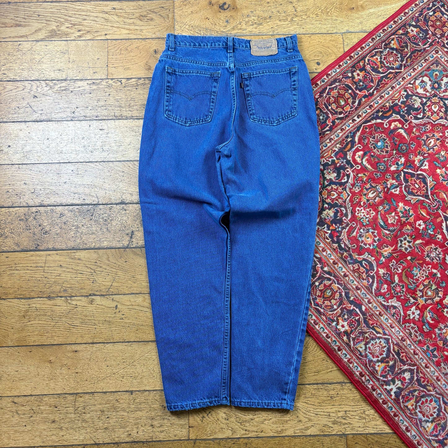 Vintage Levis Womens Blue Denim Jeans - Size 10