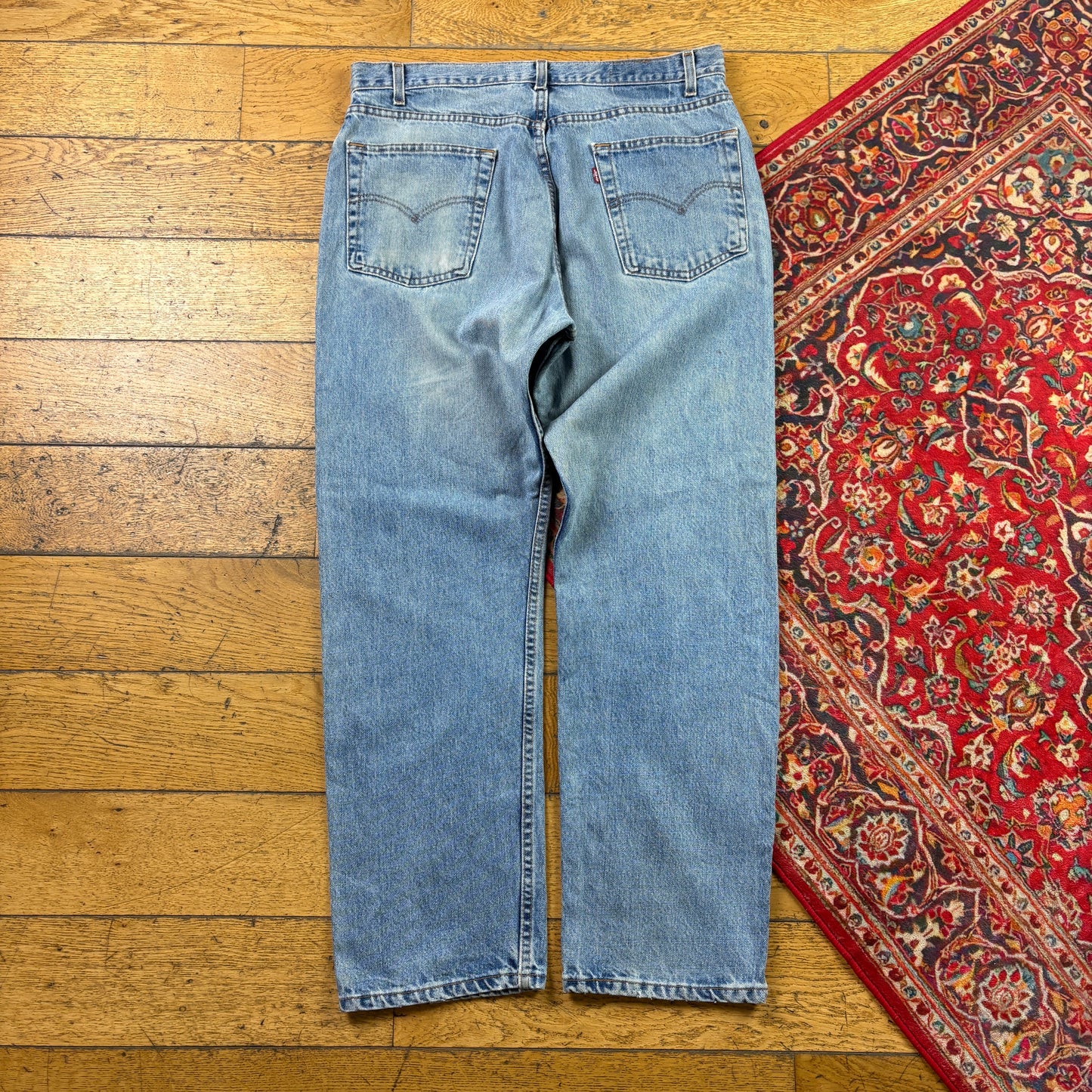 Vintage Levis 505 Straight Blue Denim Jeans - 36