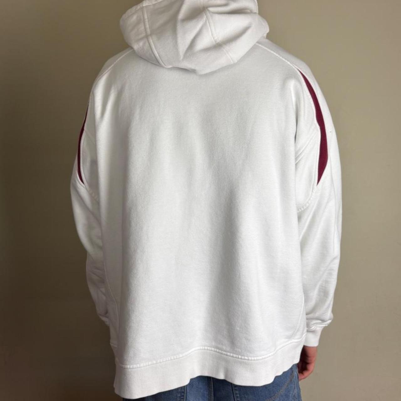 Vintage Nike Florida State White Embroidered Hoodie Sweatshirt - XL