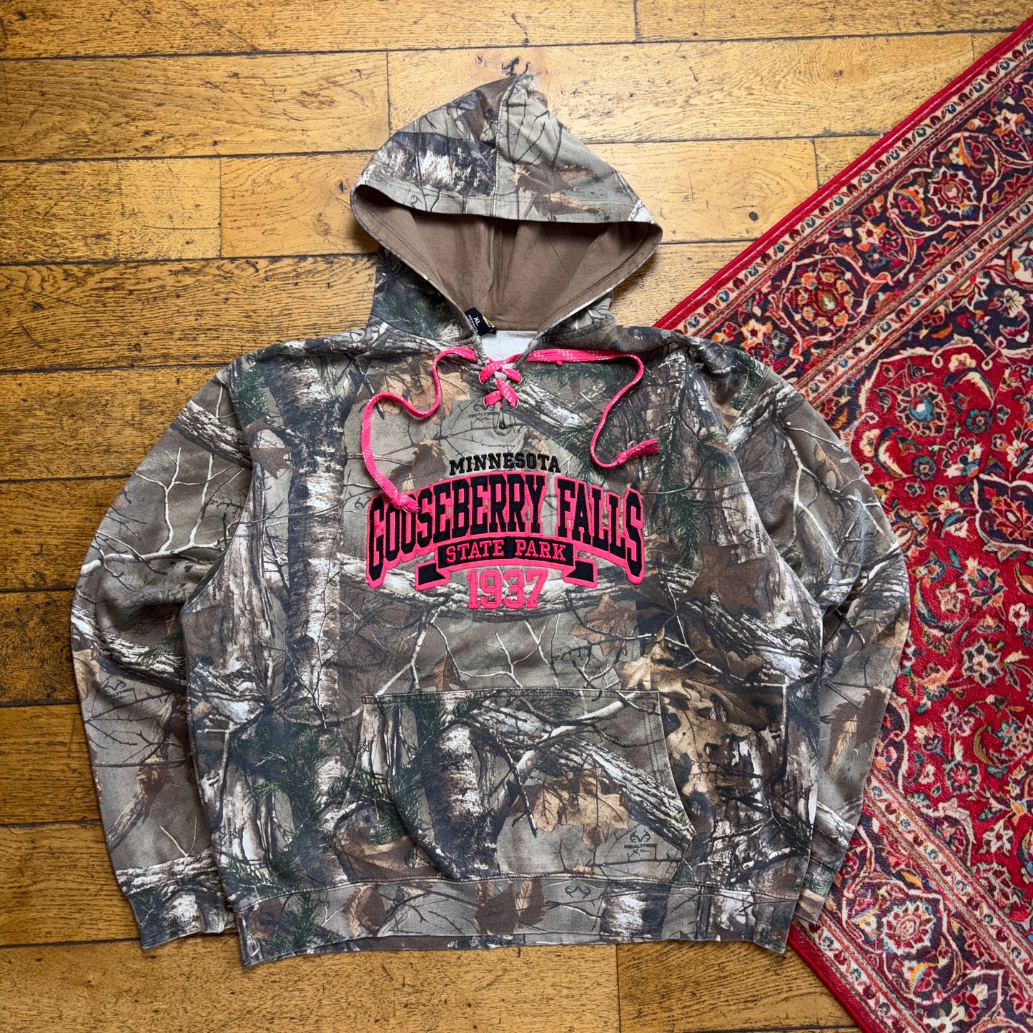 Vintage Realtree Camo Green Sweatshirt - XL