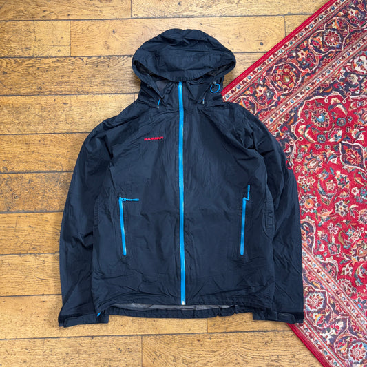 Vintage Mammut Black Hiking Gorpcore Waterproof Jacket Coat - M