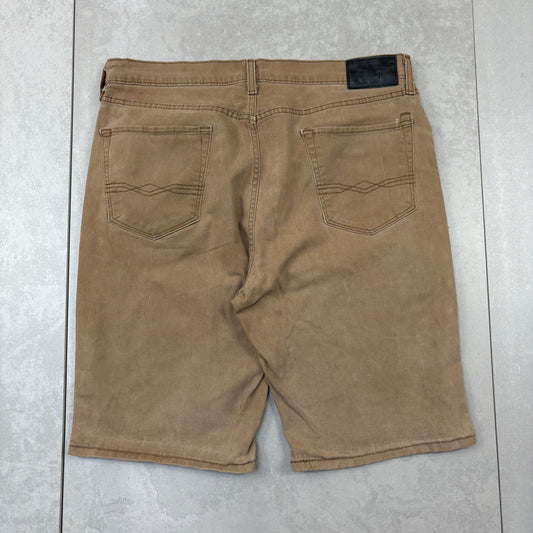 Vintage Levis 231 Brown Denim Shorts - 36